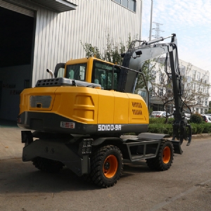 100型輪式抓木機(jī)