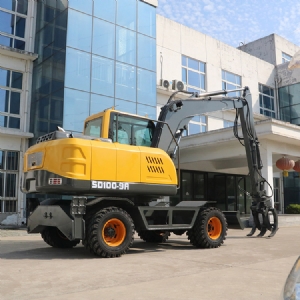 100型輪式抓木機(jī)